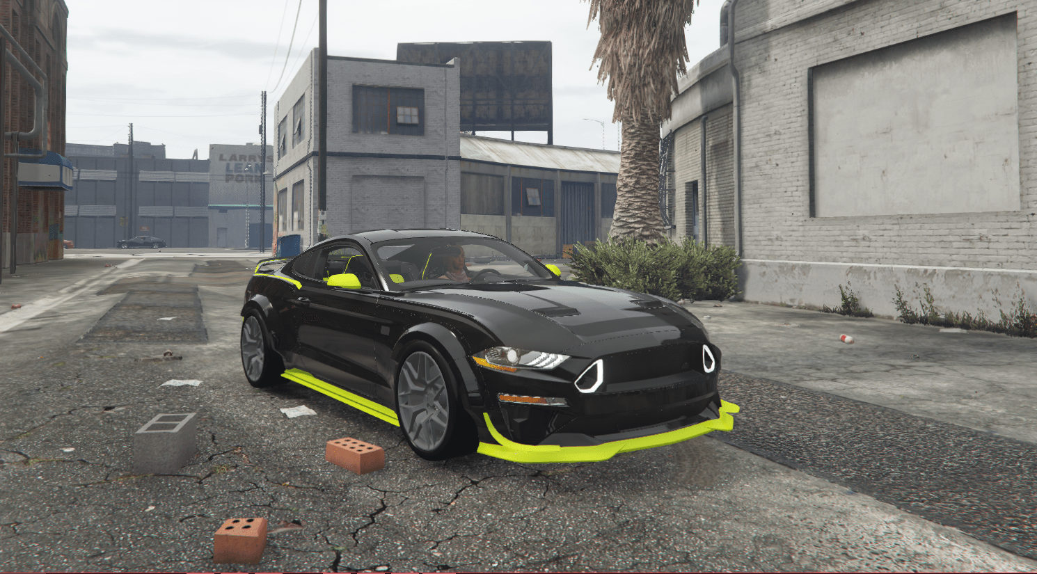 Gta 5 ford mustang replace фото 92
