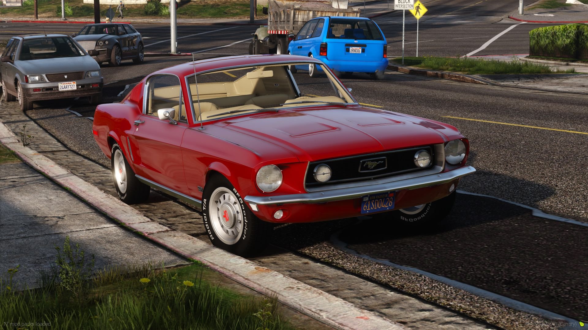 Gta 5 ford mustang replace фото 31