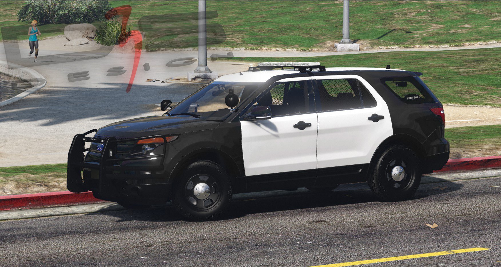 Ford Police Interceptor Utility 2013 [replace Ao Template] Gta5