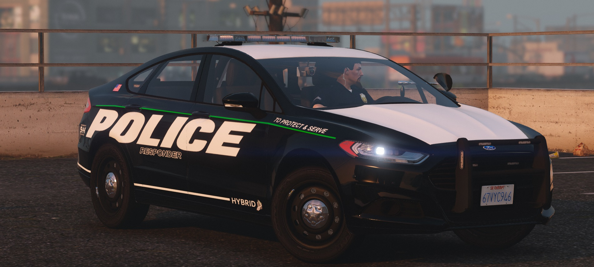 Ford Fusion LAPD