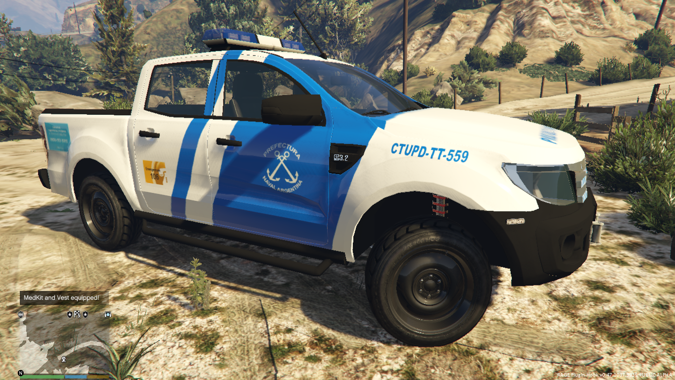 RADIOFRECUENCIAS POLICIA BONAERENSE ARGENTINA - GTA 5 Mod