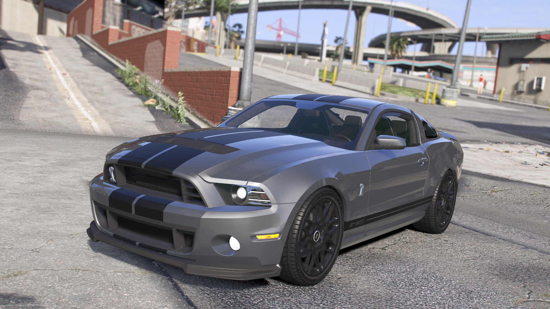 Gta 5 ford mustang replace фото 35