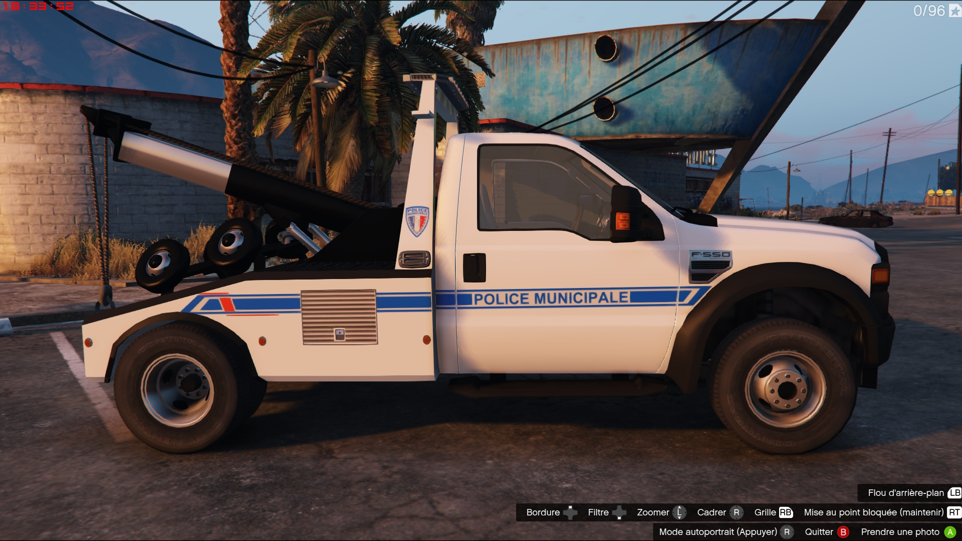Ford F 550 Towtruck French Police Municipale [els] Gta5