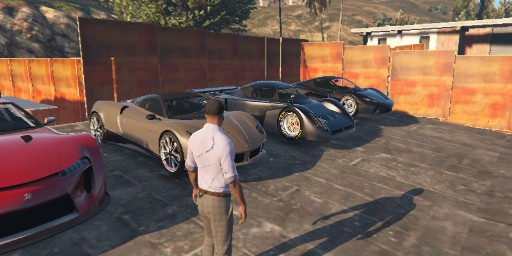 FRANKIN NEW seceret GARAGE in his house - GTA5-Mods.com