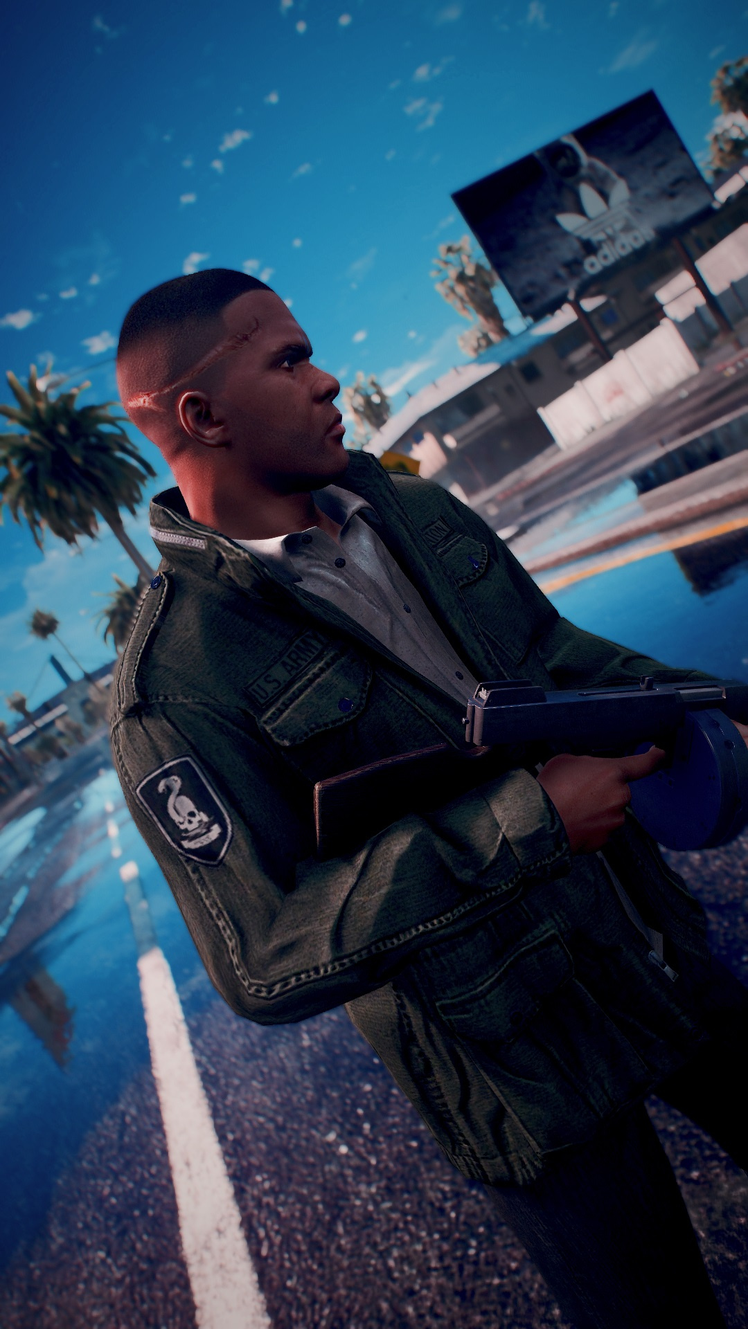 Mafia 3 Inspired Army Jacket for Franklin 