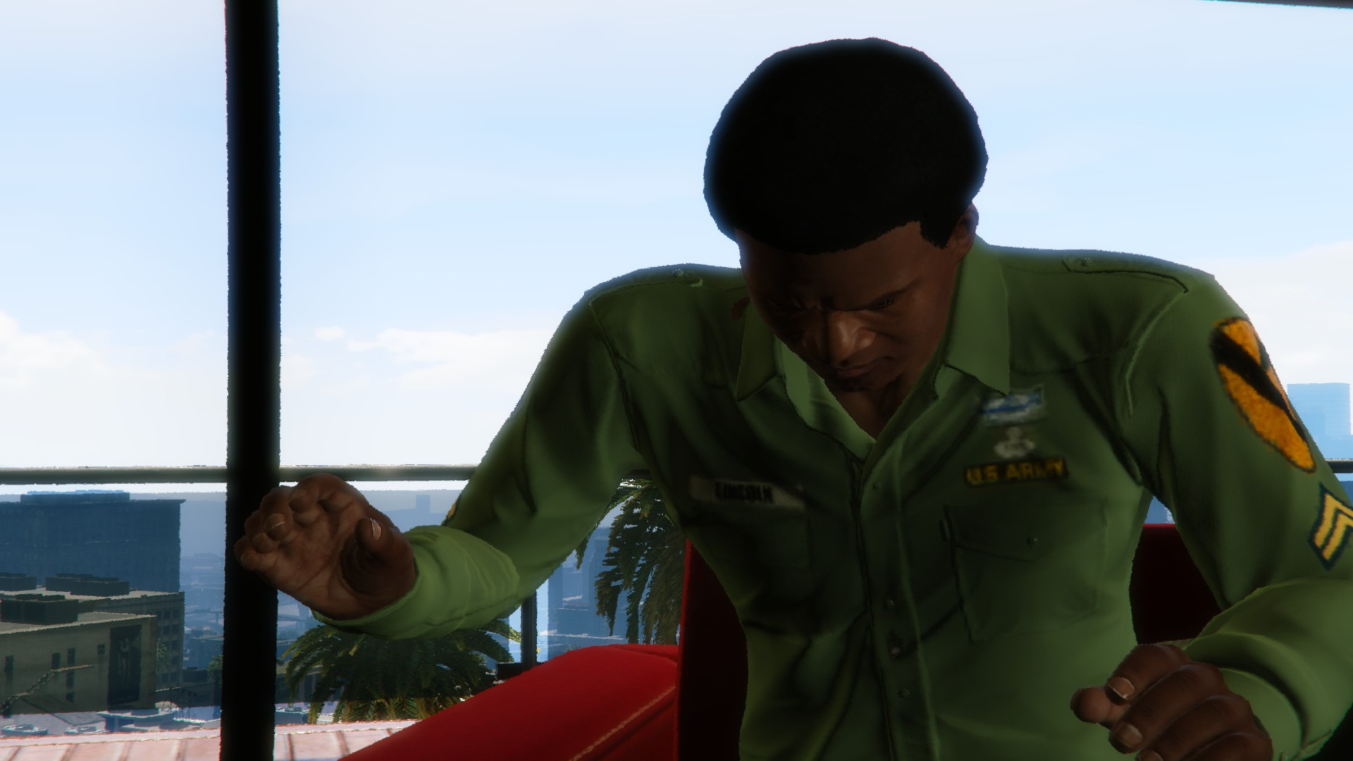 Franklin: Mafia3 Lincoln Clay's Army Jacket & Pants - Vietnam - GTA5-Mods .com