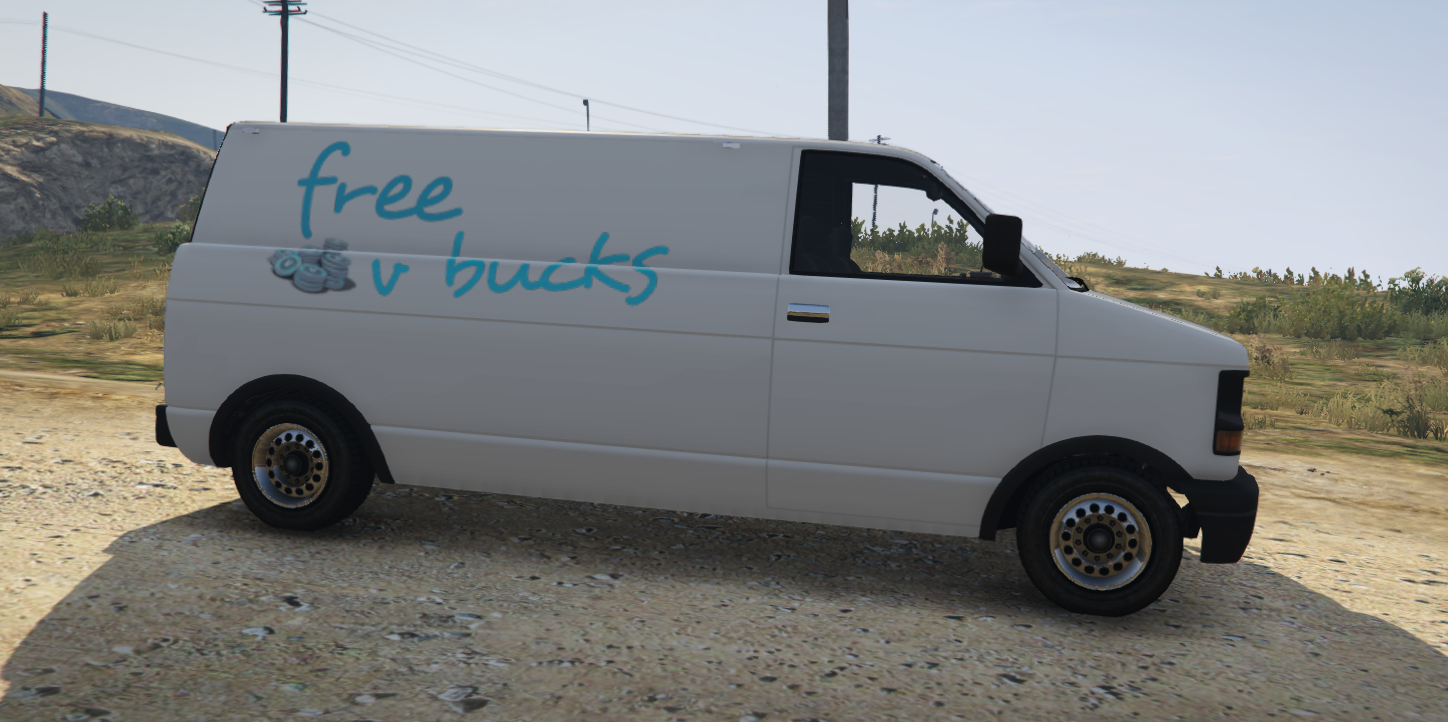 Free V Bucks Van Skin Fortnite 0