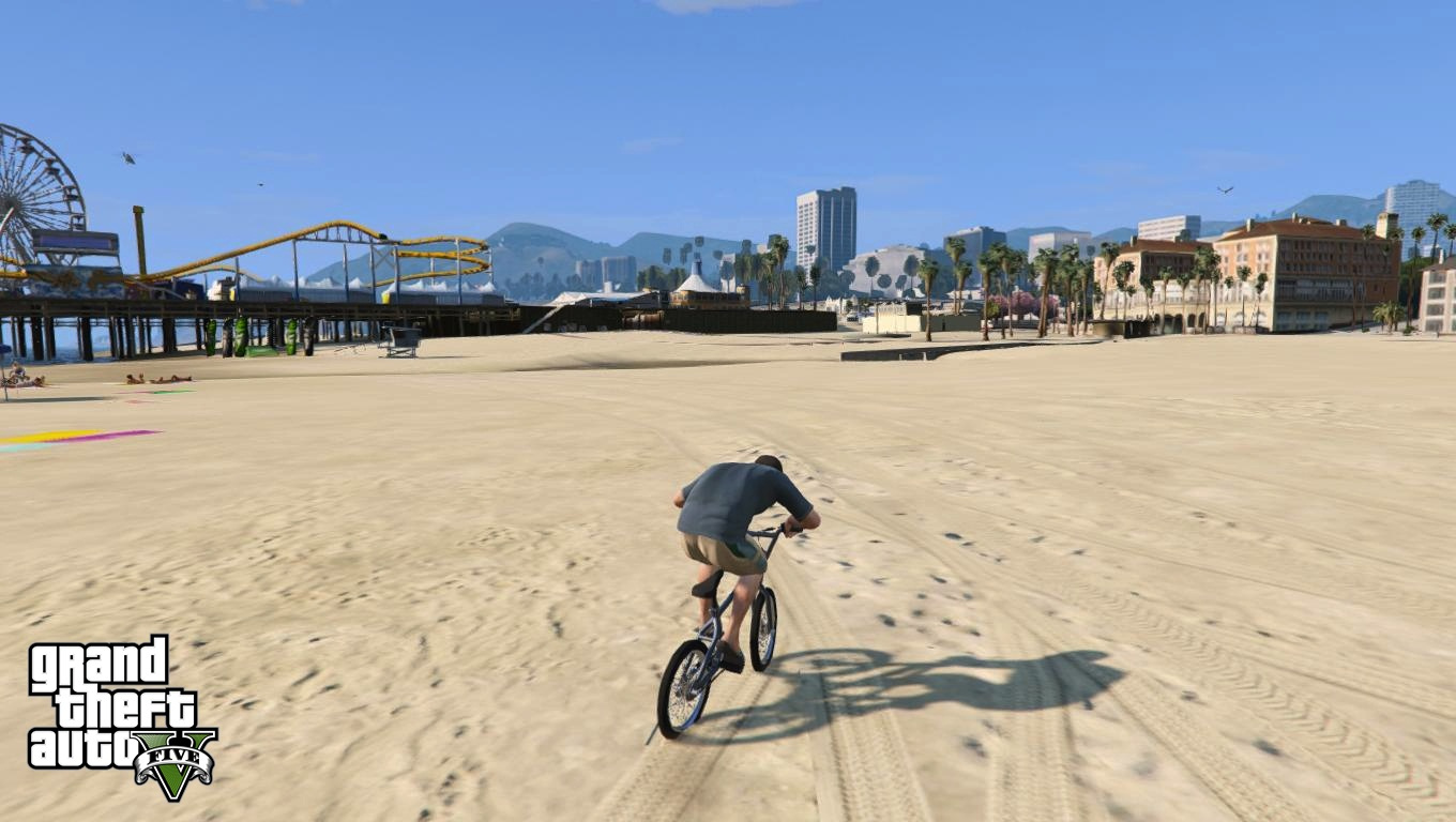 Enb gta 5. Прыжок Shift e ГТА. Vespucci Beach Tony Hawk. Веспуччи Бич погоня на гидроциклах. Облачный гейминг ГТА 5 играть можно 20 минут в день.