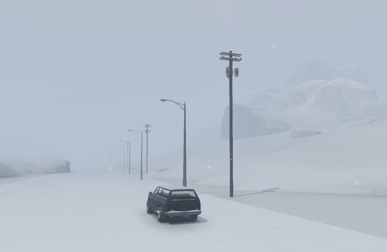 Gta 5 is there snow фото 84