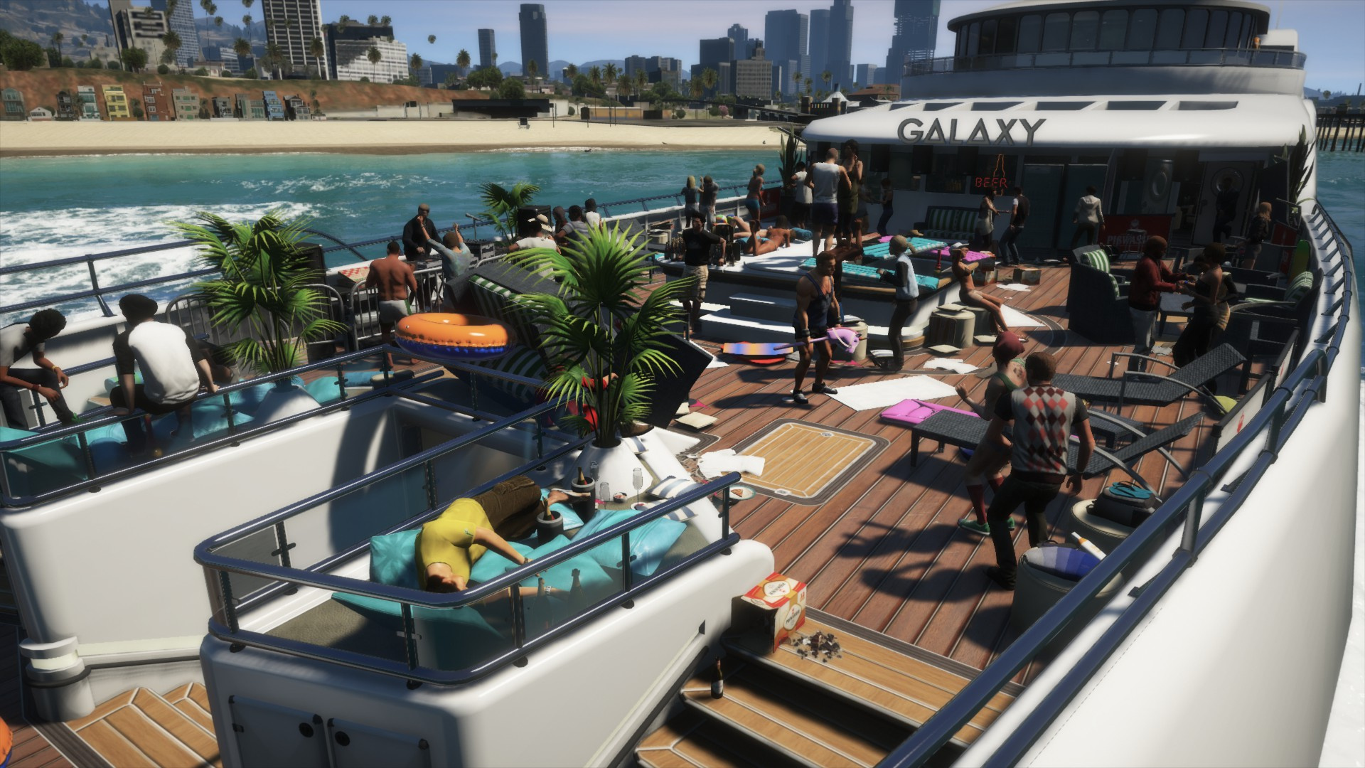 how to have a yacht party gta 5
