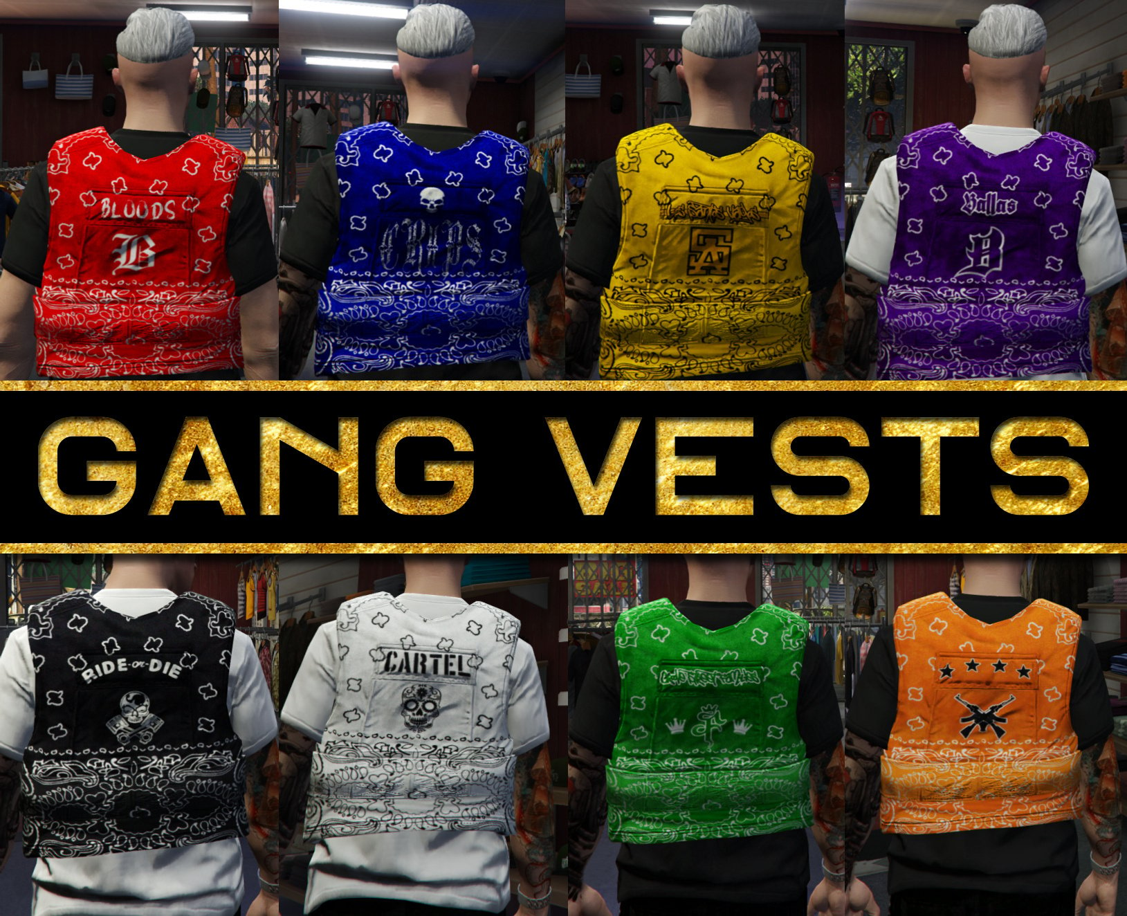 2k Gang Kevlar Vests [mp Fivem Sp] - Gta5-mods.com FC5