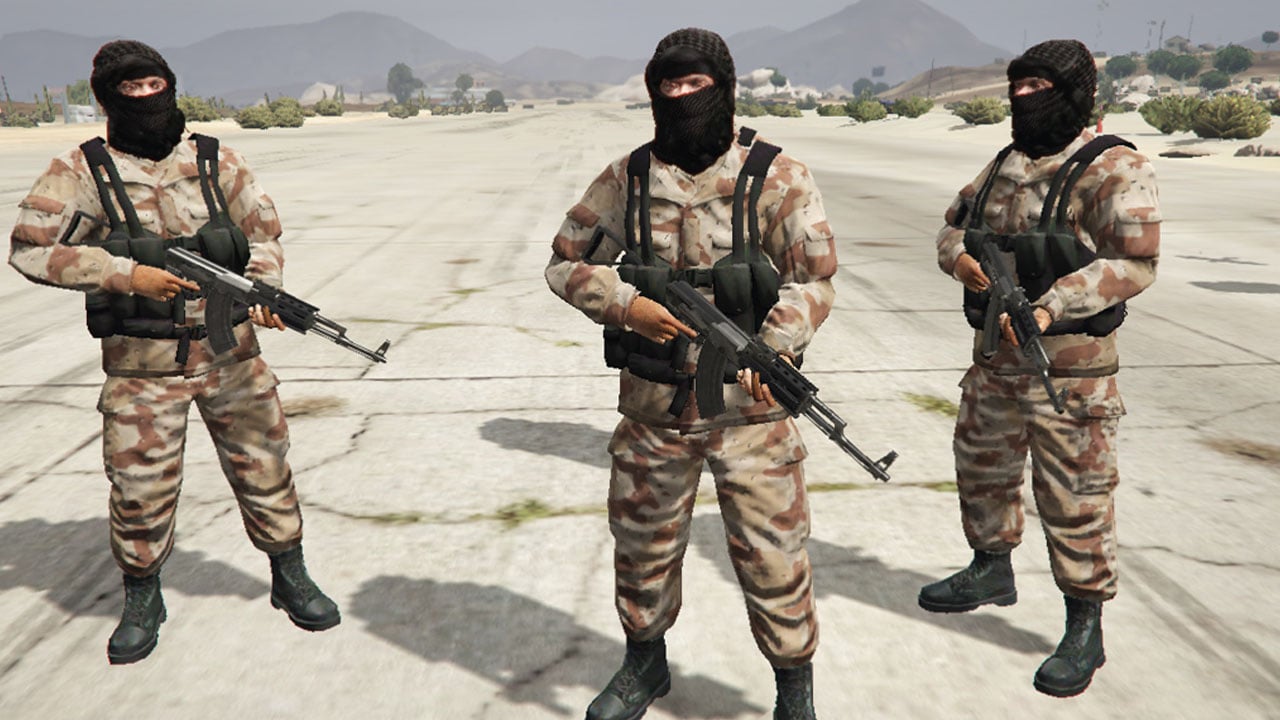 Gang of mercenaries  GTA5Mods.com