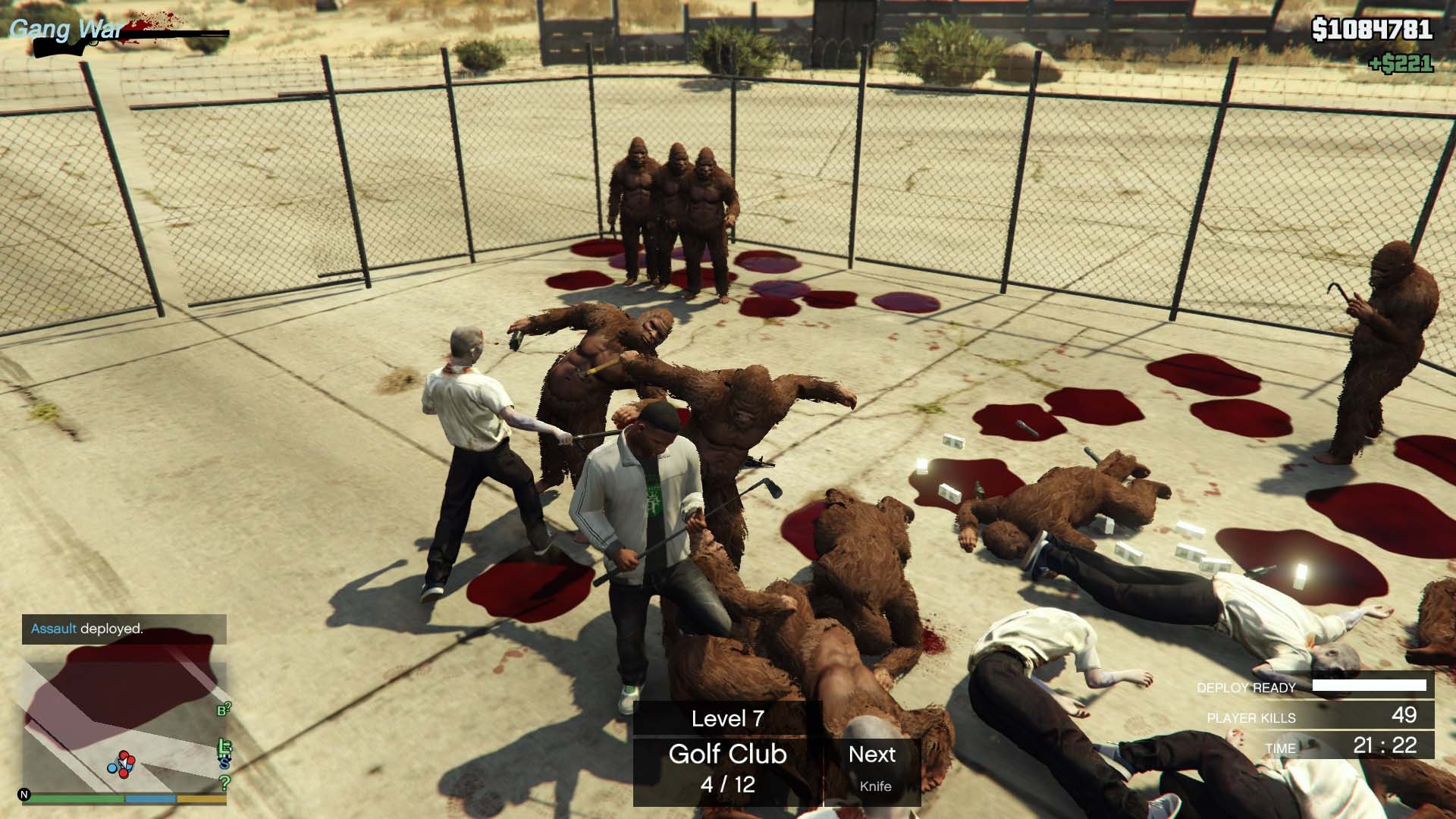 Gang war in gta 5 фото 18