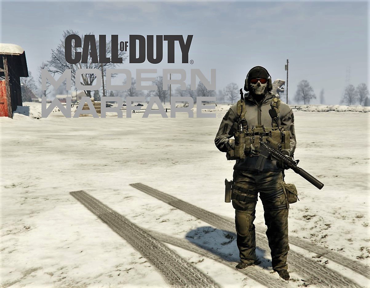 Classic Ghost MW  Modern warfare, Call of duty, Special forces
