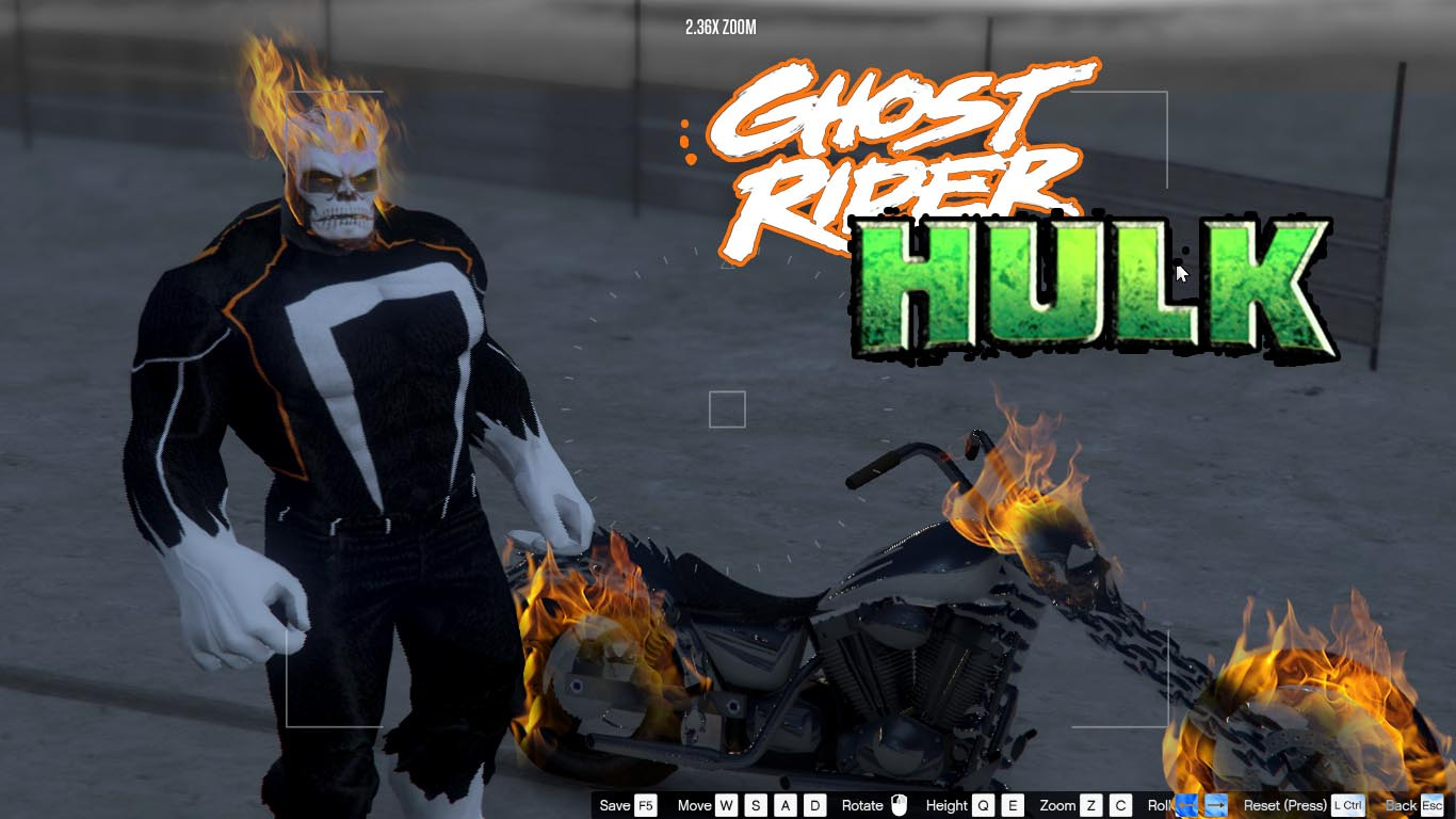 Ghost rider skin gta 5 фото 24