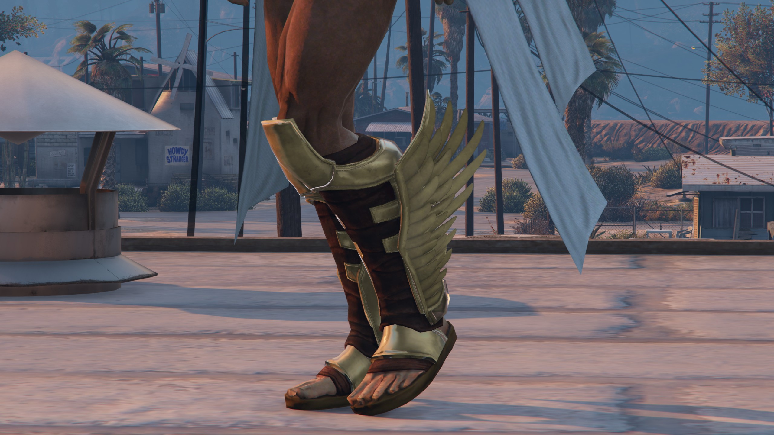 Do You Think Kratos with the Boots of Hermes Instead of the