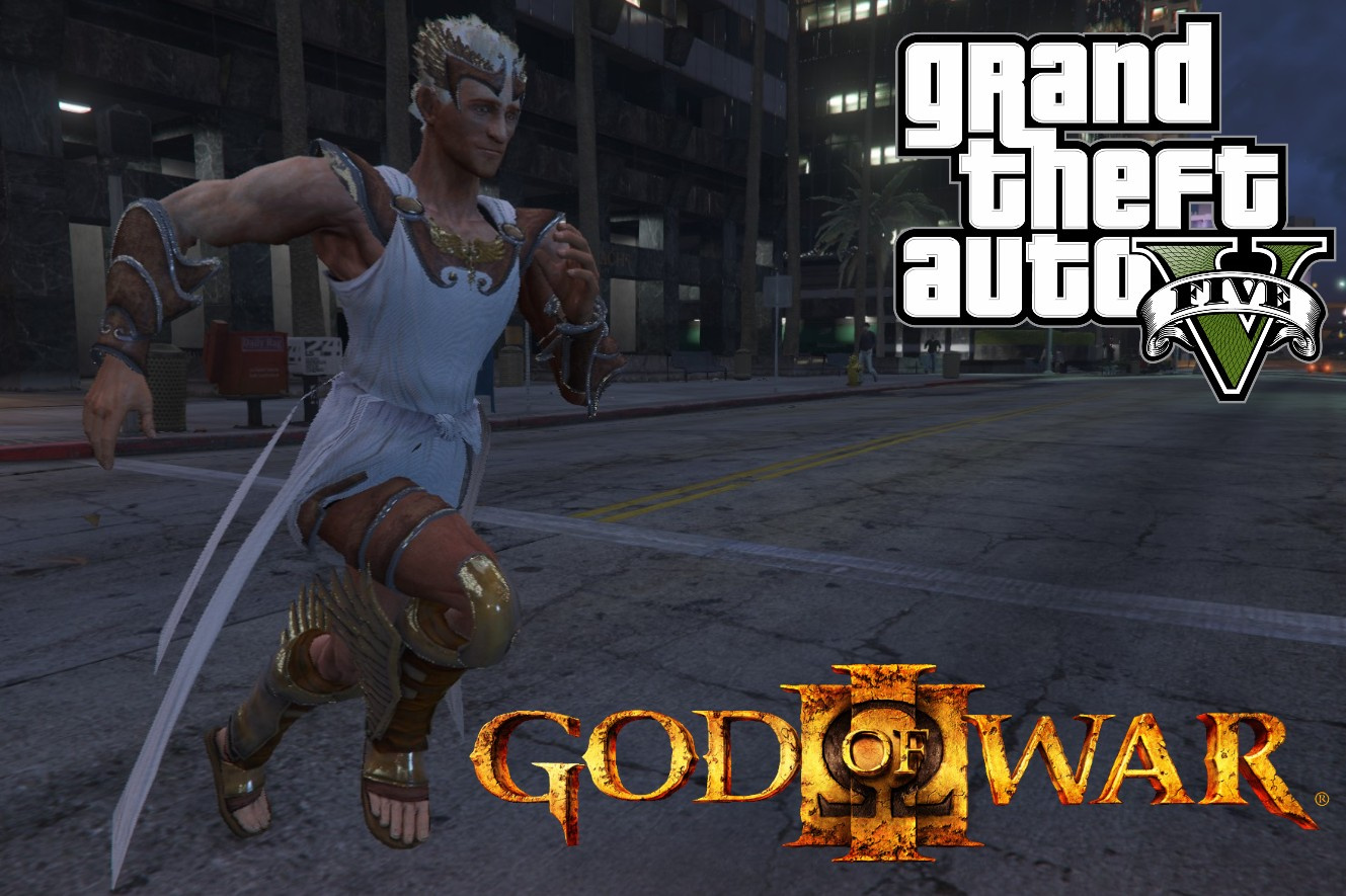 Hermes, Speed God (The Annoying Pest) (GOD Of WAR 3) - GTA5    