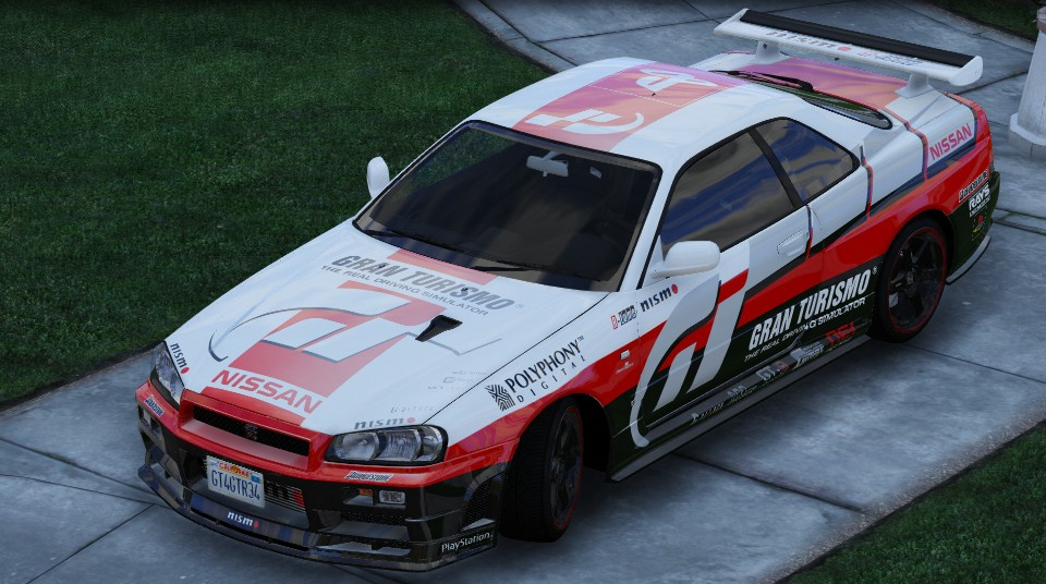 Skyline r34 livery