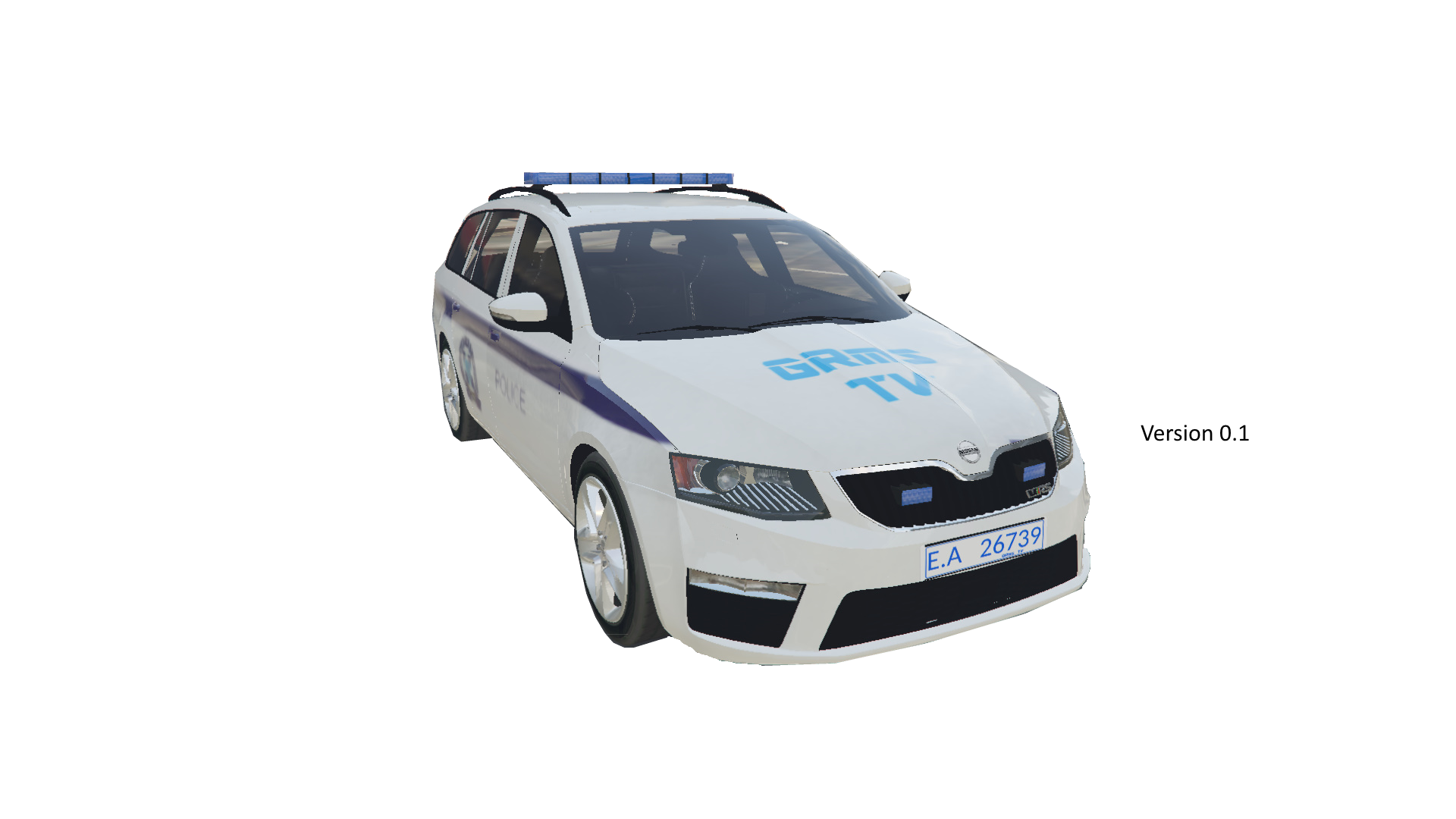 Skoda octavia police gta 5 фото 77