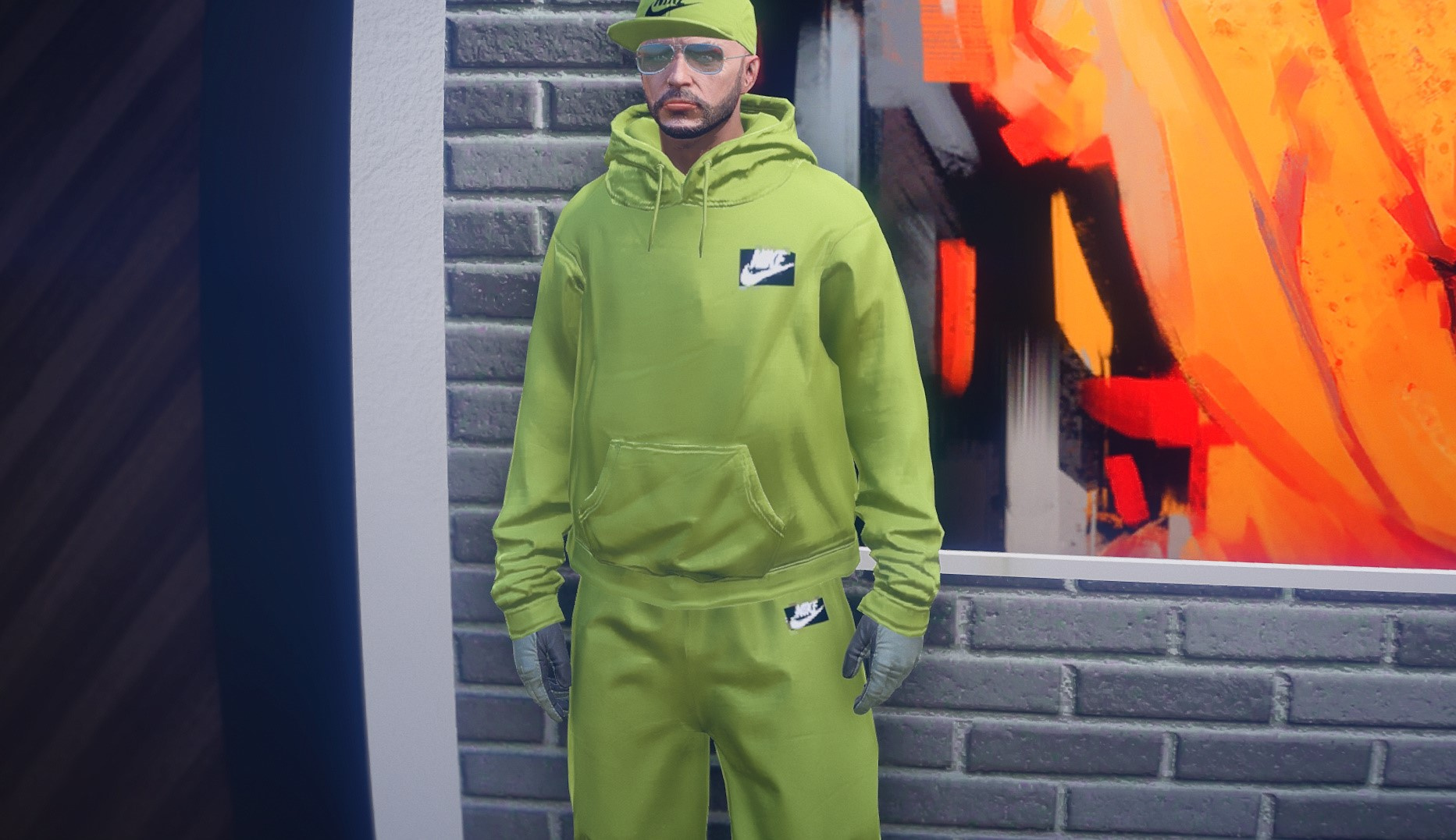 Green Nike Outfit for MP Male - GTA5-Mods.com