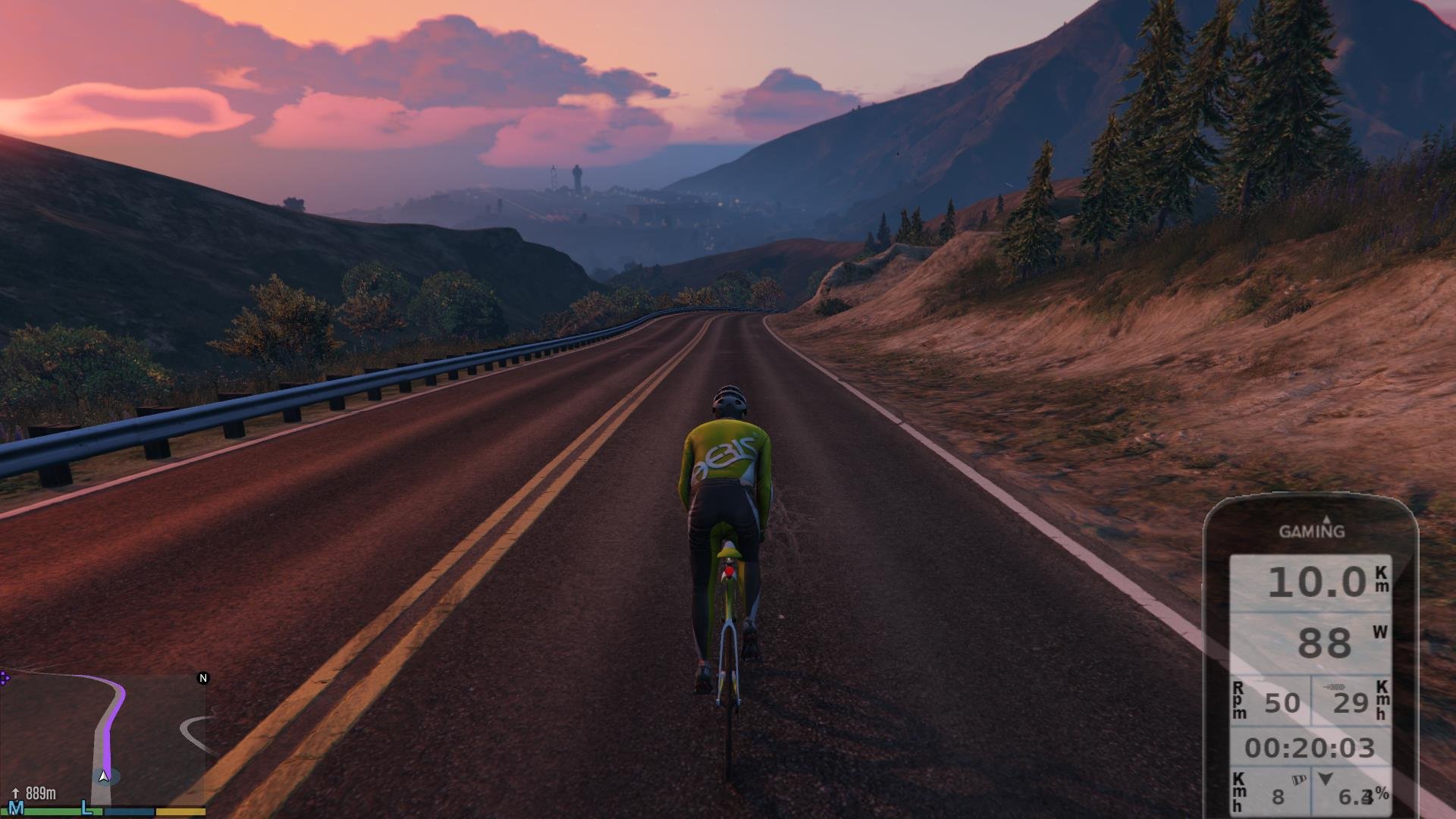 This GTA V mod lets you ride your own bike around Los Santos