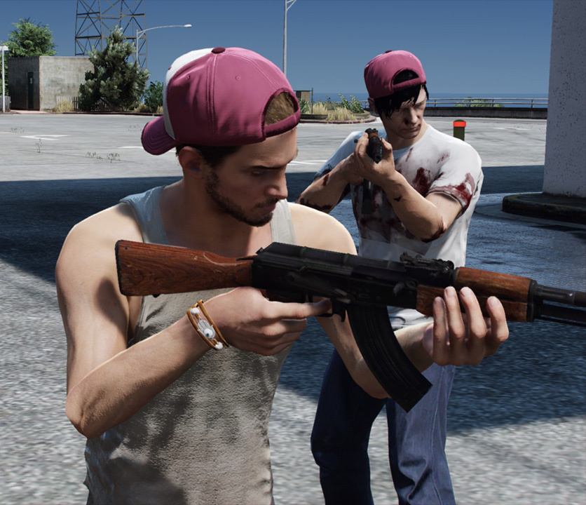 Jason GTA 6 Cosplay w/ my GTAO Character : r/GTA6