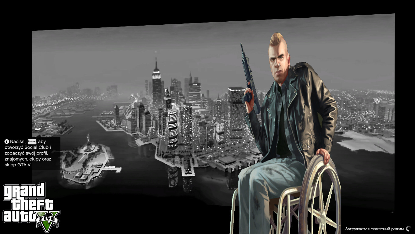 gta 4 loading screen art