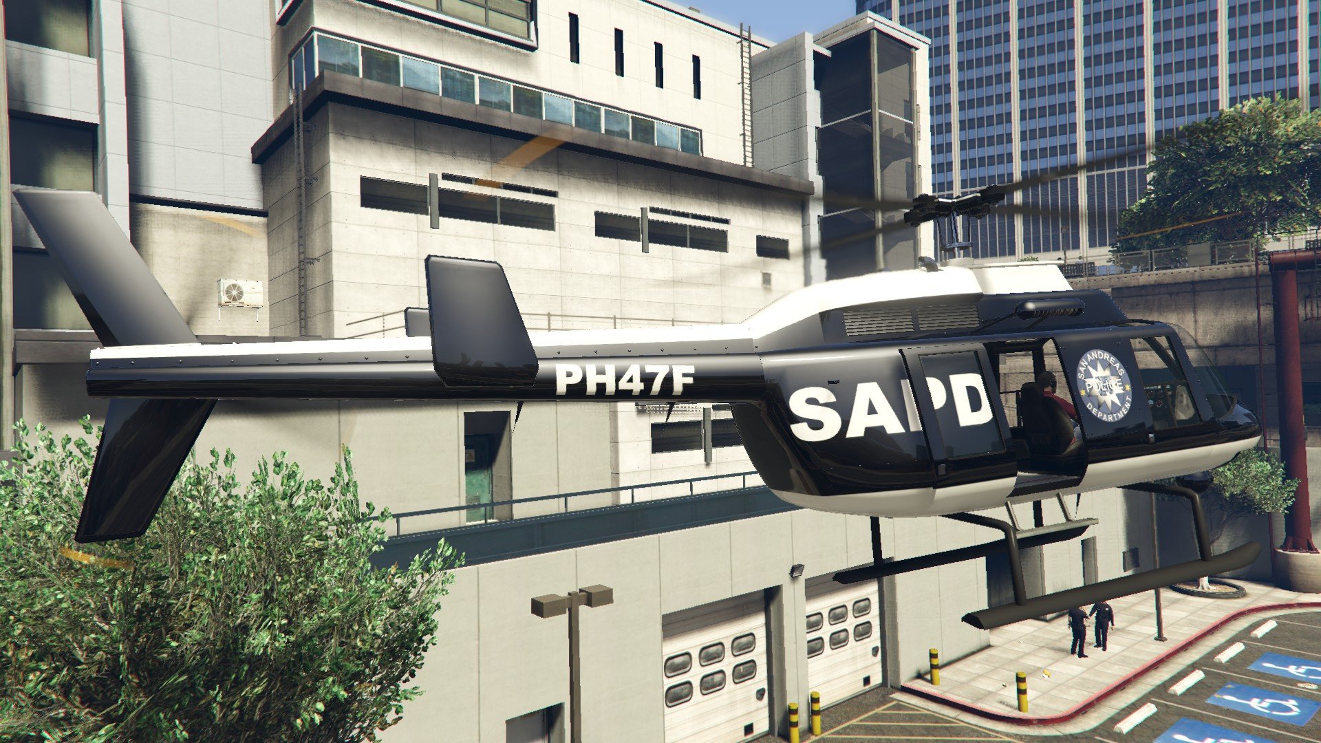 GTA IV Police Helicopter para GTA San Andreas