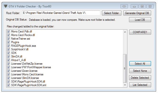 GTA V Folder Checker - GTA5-Mods.Com