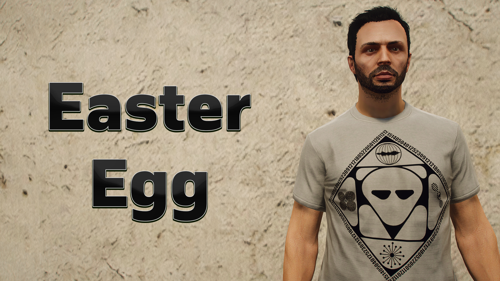 GTA VI - Release Date - T-shirt GTA Online Easter Egg GTA 6 (Menyoo PC  Outfits - MP Male) 