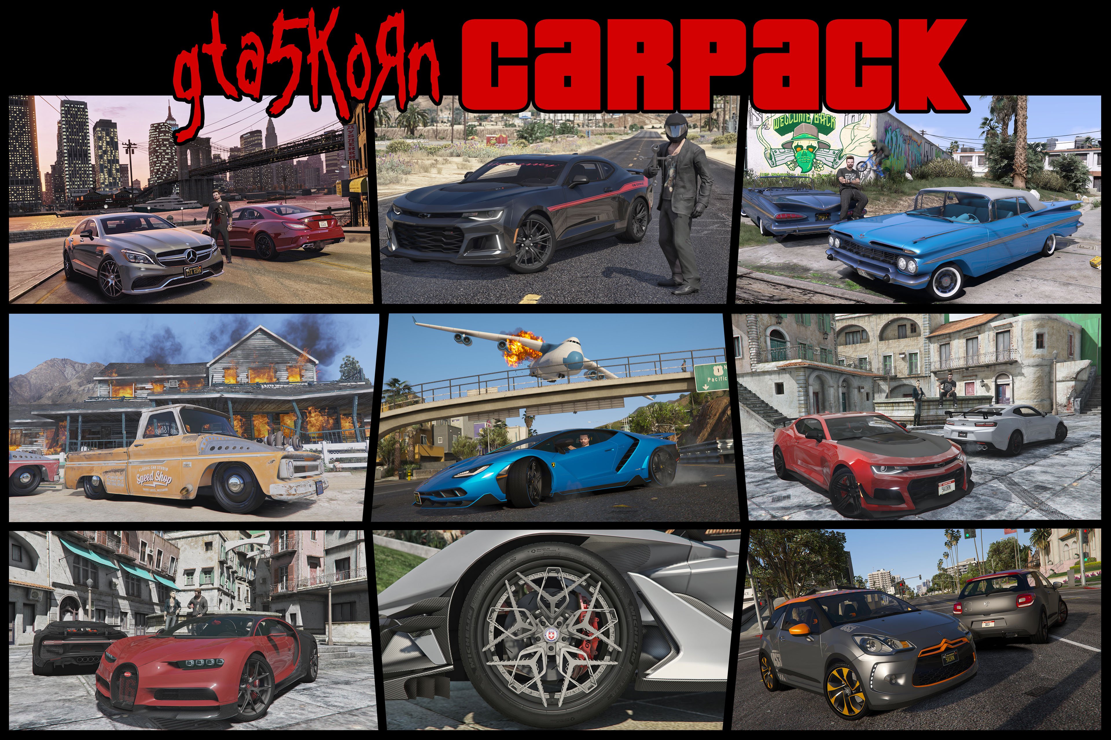 Gta5korn Car Pack 48 Cars Gta5 Mods Com