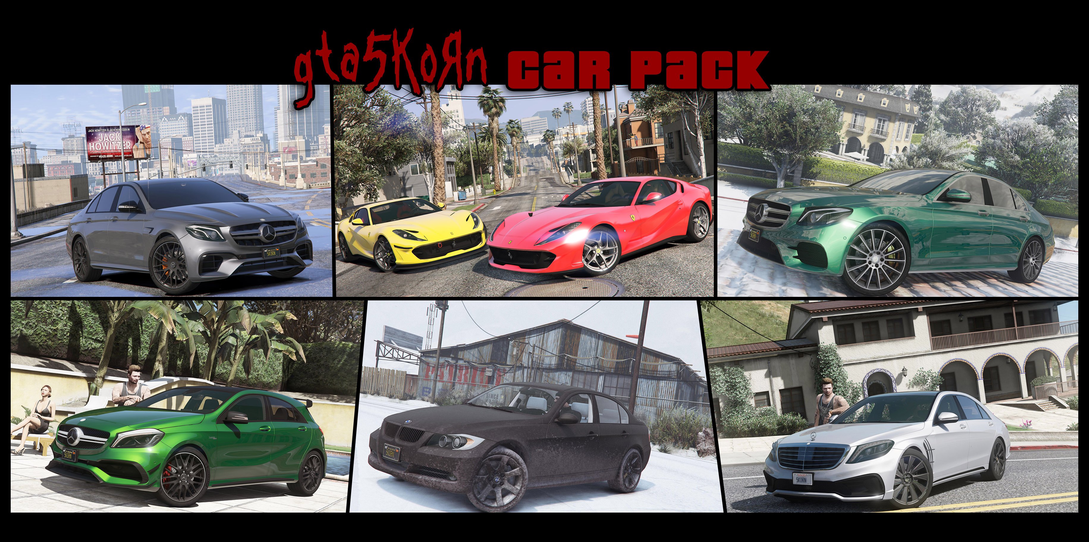 установка gta 5 add on carpack фото 7