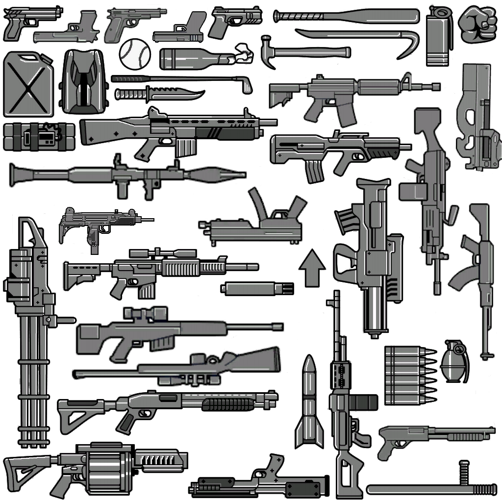 gta iv weapon map
