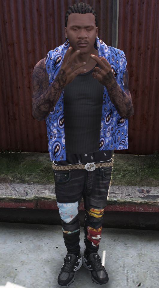 Gucci Belt For Frank Gta5