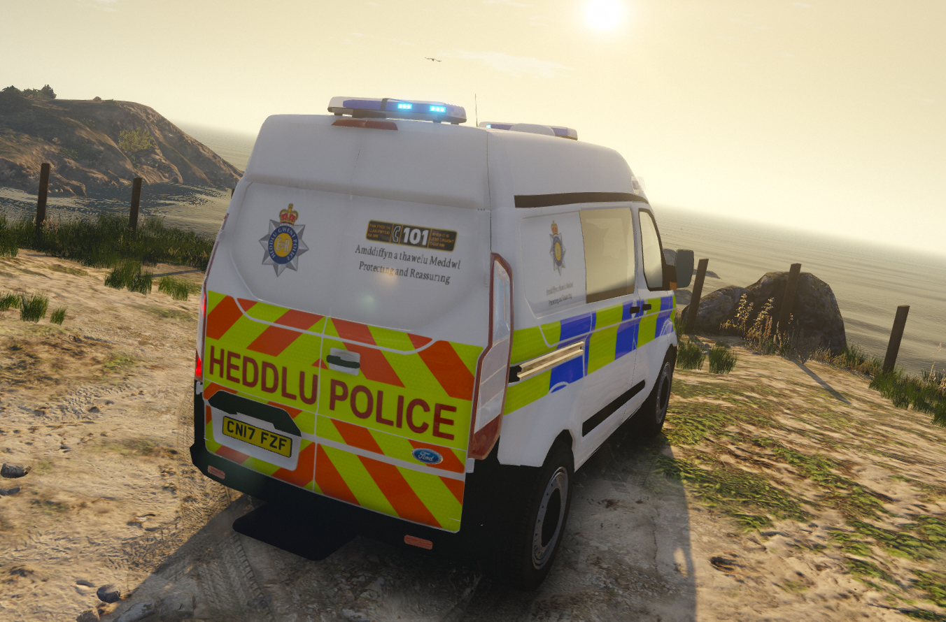 Gwent Police 2017 Ford Transit Custom - GTA5-Mods.com