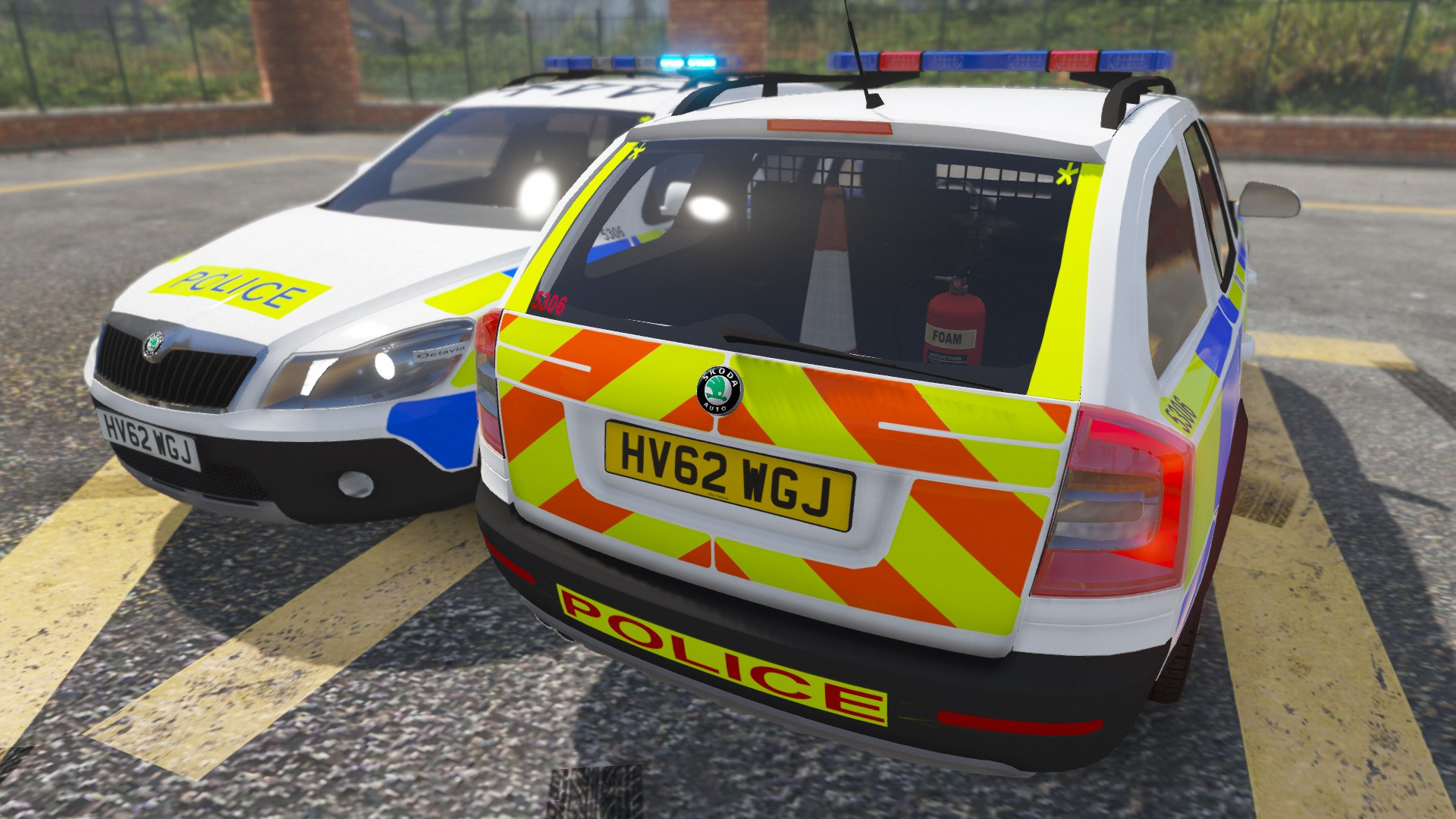 hampshire police skoda scout