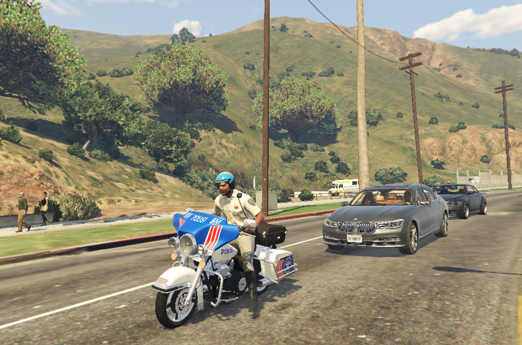  Harley  Davidson  Indonesia  Police Motorcycle GTA5 Mods com