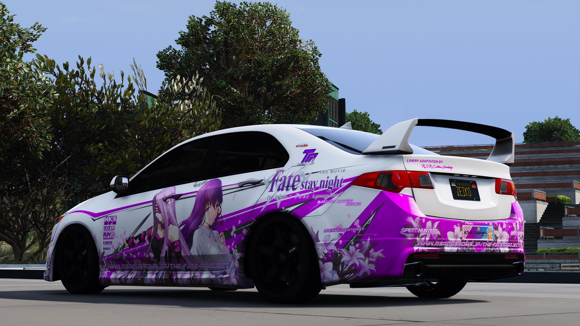 Heaven's Feel Honda Accord itasha - GTA5-Mods.com