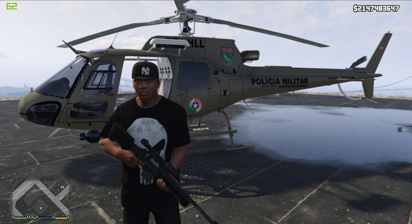 Helicóptero Caçador Polícia Federal PF (CAOP) - GTA5-Mods.com