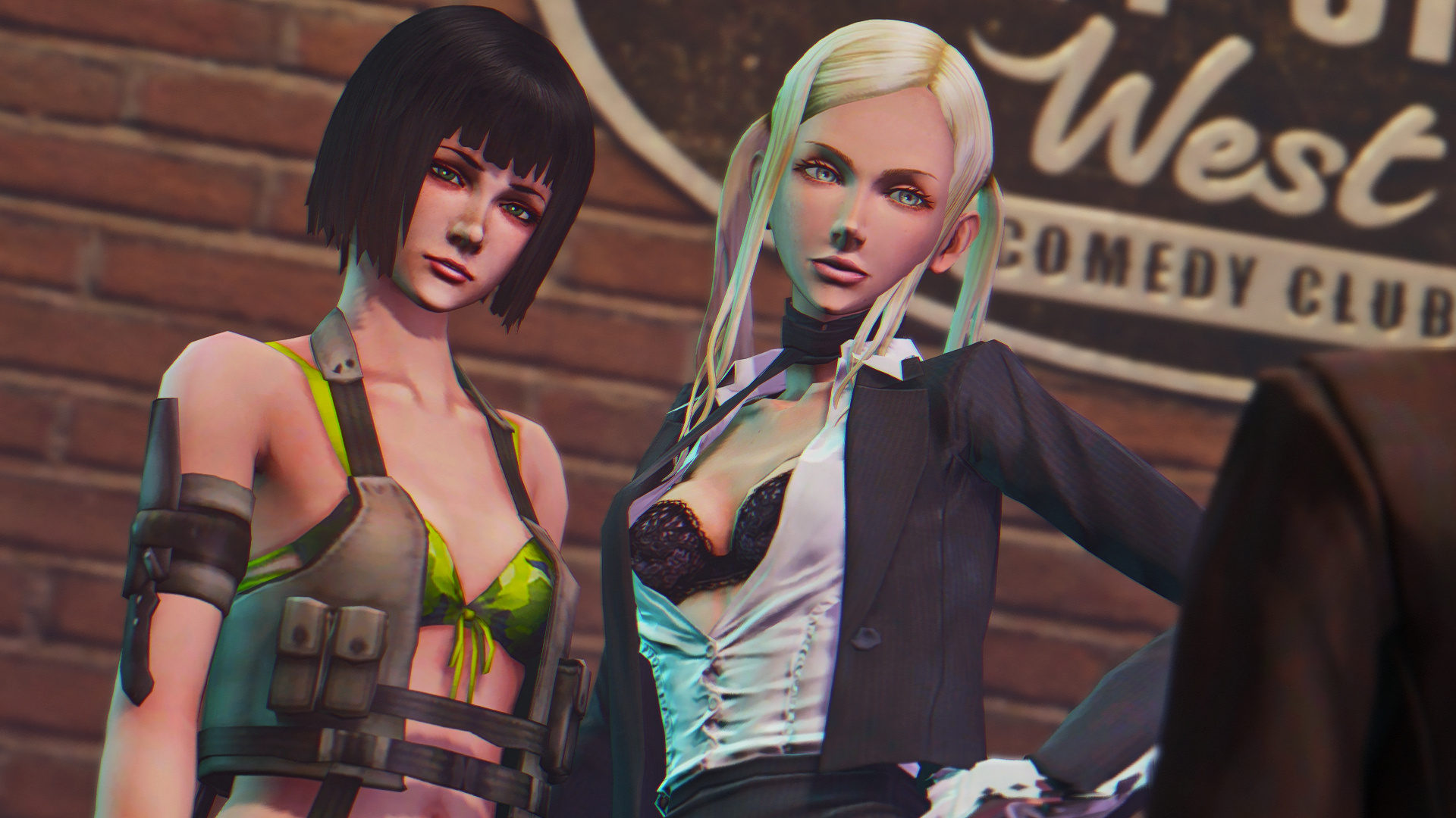 Holly Summer & Sylvia Christel No More Heroes Add-On Ped Replace.