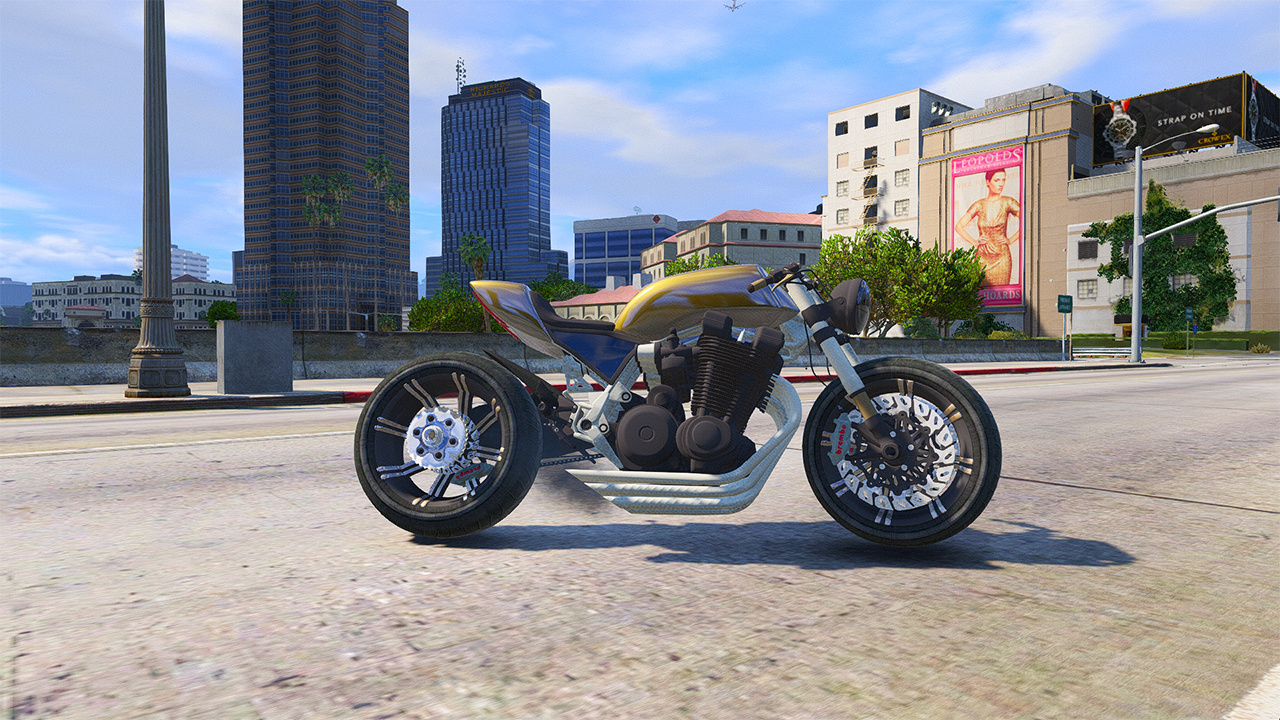 Honda CB 1800 Cafe Racer GTA5 Modscom