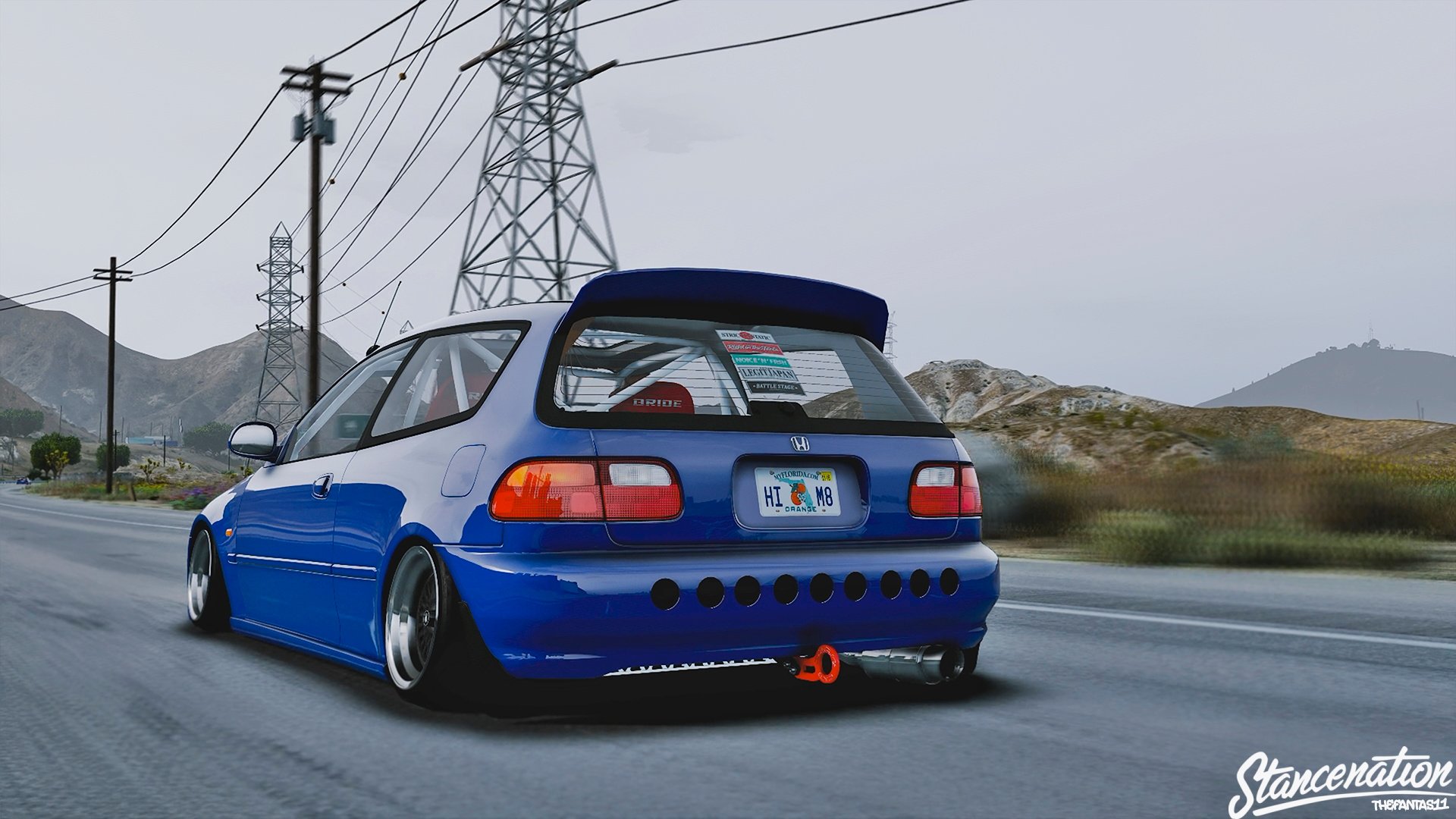 Honda Civic EG6 Stance [Tuning / Replace]