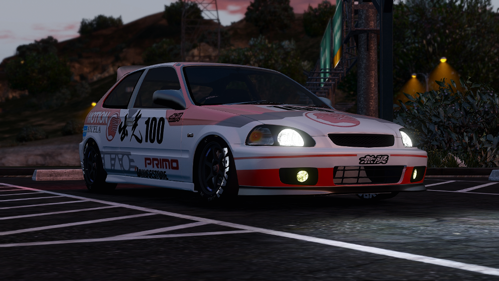 Honda Civic EK9 Kanjozoku 環状族 - GTA5-Mods.com