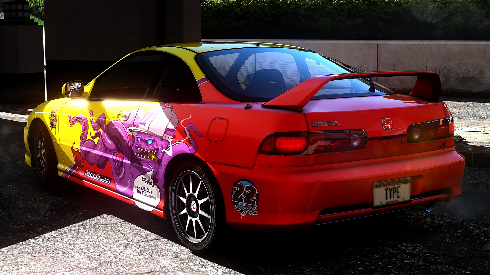 Honda Integra Type-R Zloy Troll Vinyl - GTA5-Mods.com