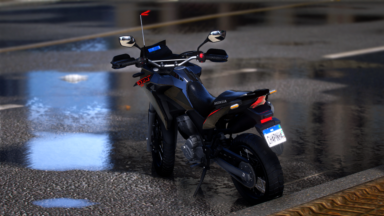 Honda XRE 300 para GTA San Andreas