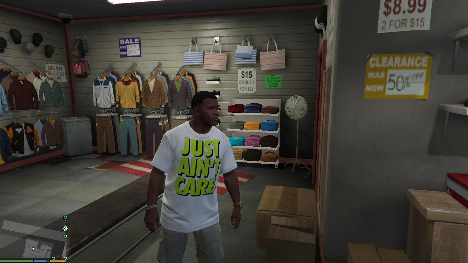 Faster clothes gta