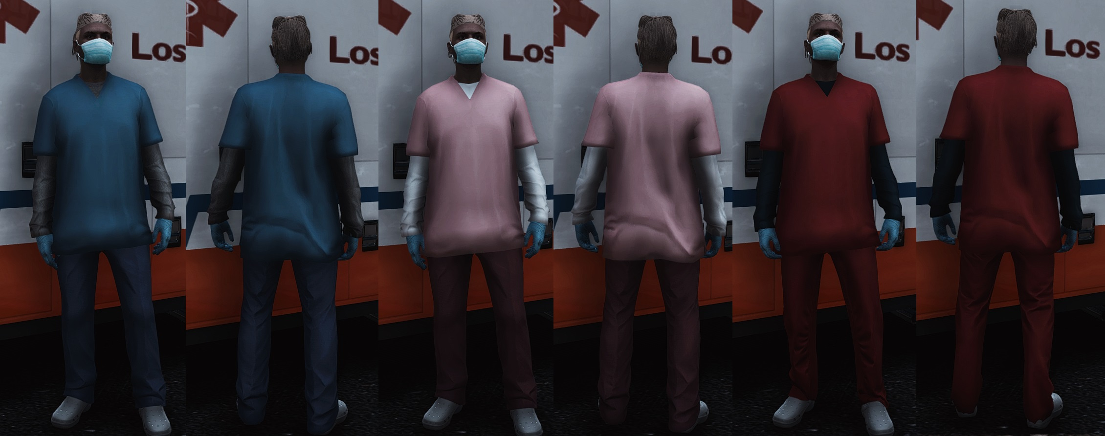 Hospital Scrubs for MP Male/Female - GTA5-Mods.com