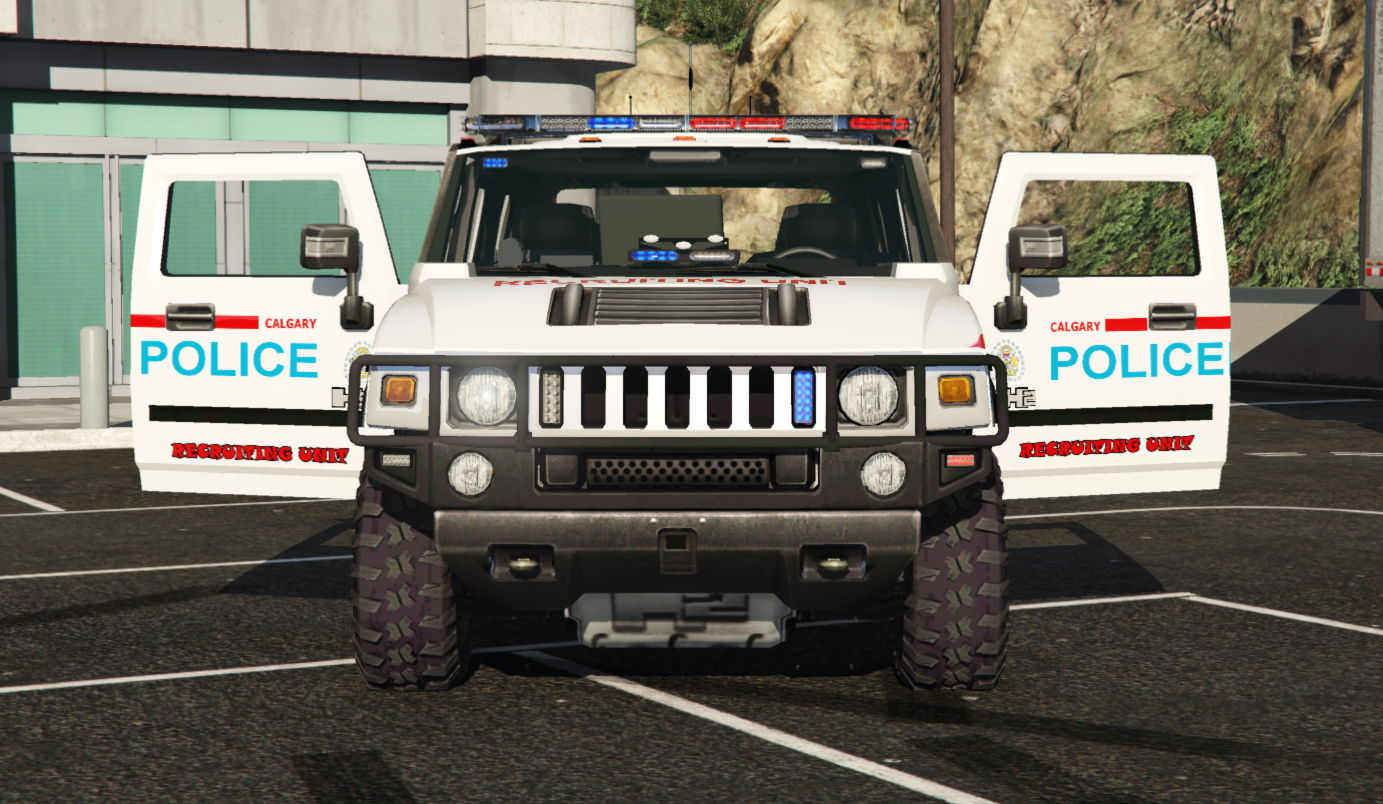 hummer h2 calgary police service cps 