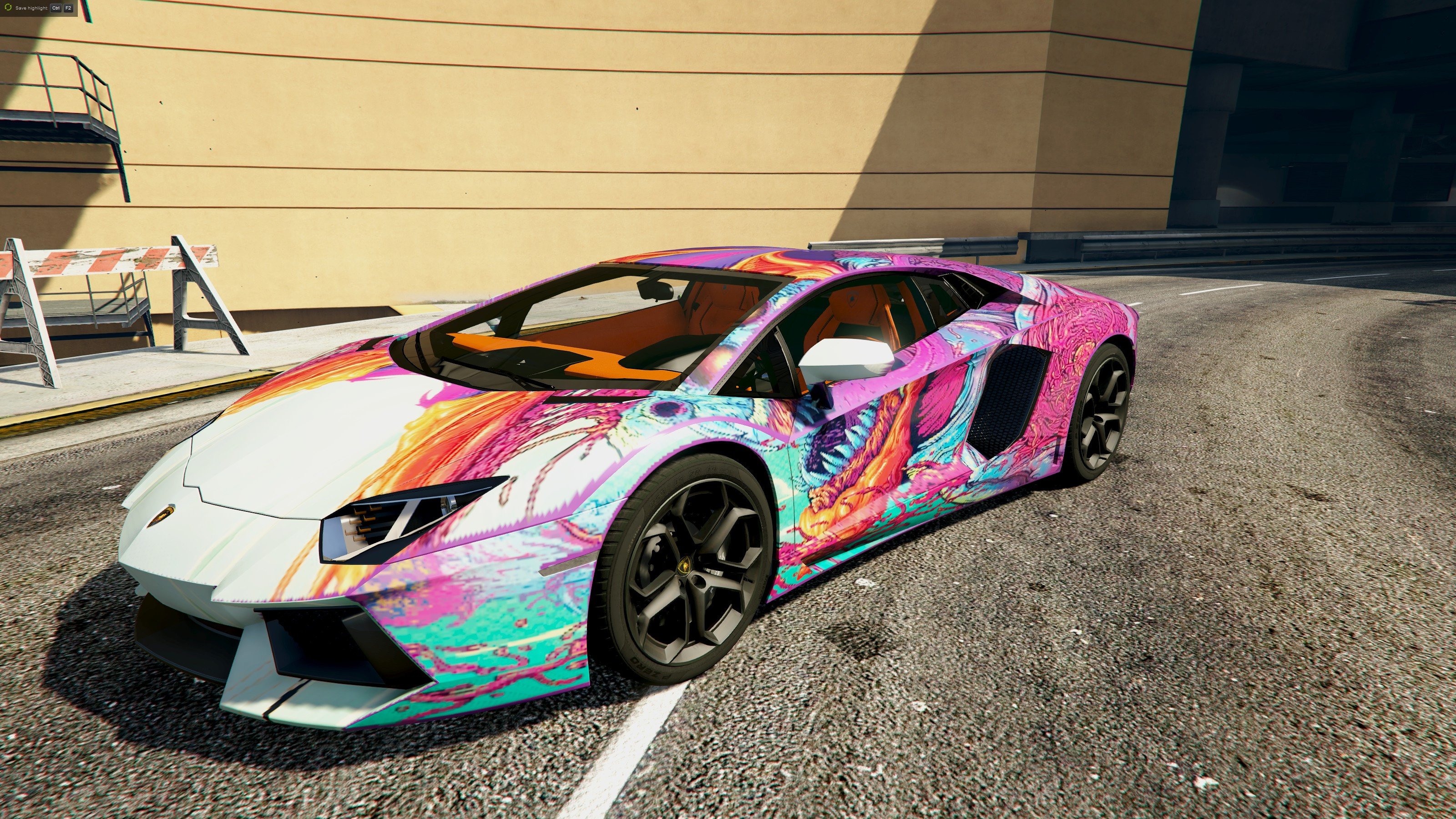 Lamborghini Aventador livery