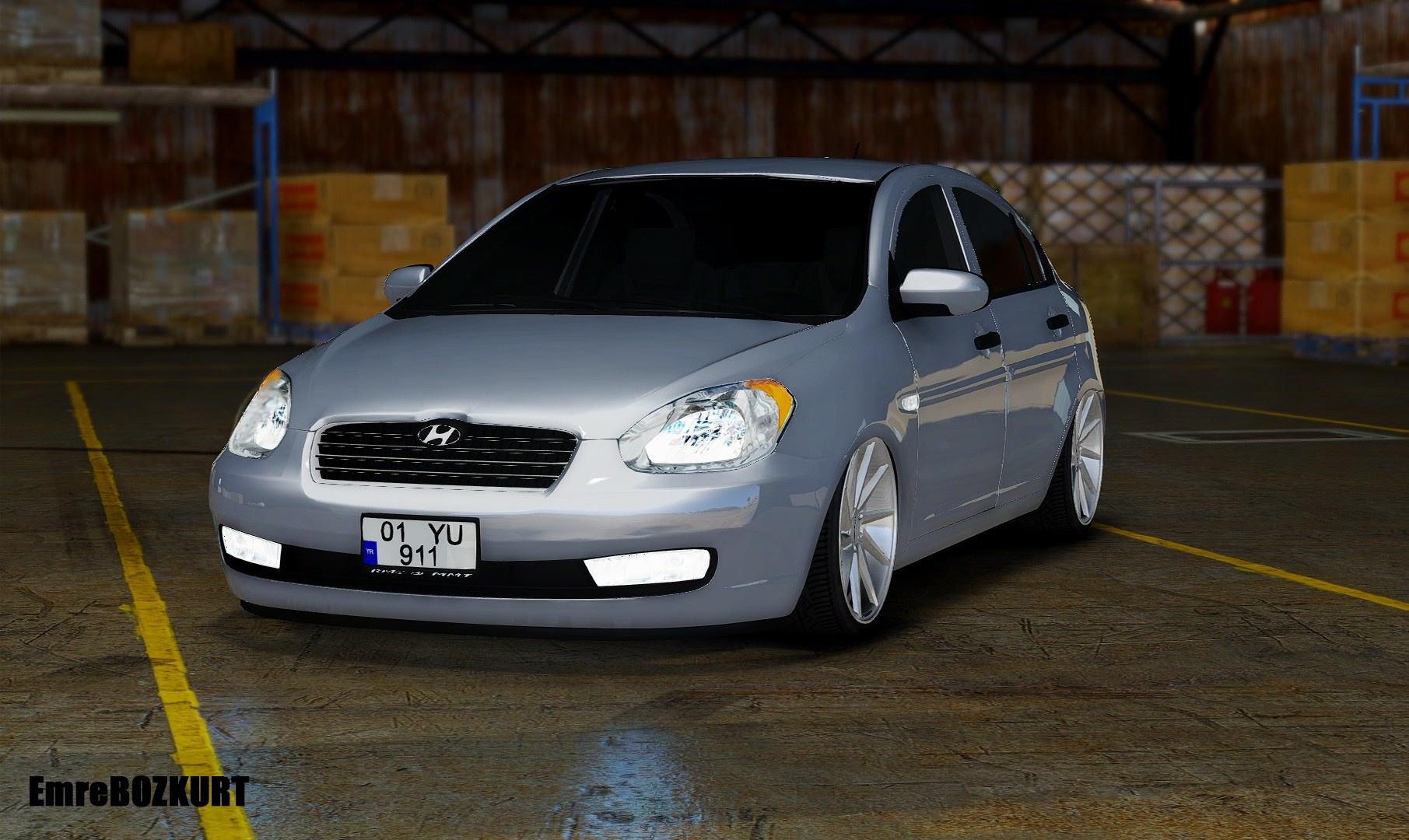 Hyundai accent gta 5 фото 7